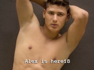 Alex_is_here18 Webcamsex Amateur