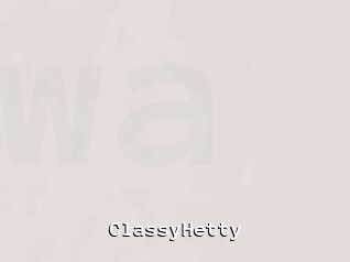 ClassyHetty