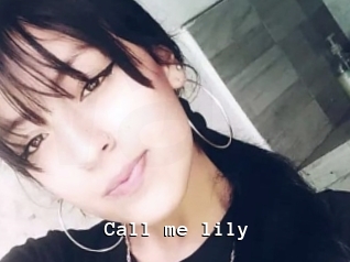 call_me_lily Webcamsex Amateur