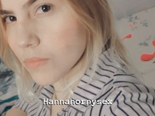 Hannahornysex