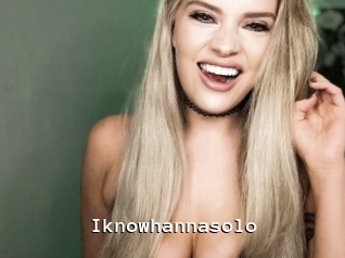 Iknowhannasolo