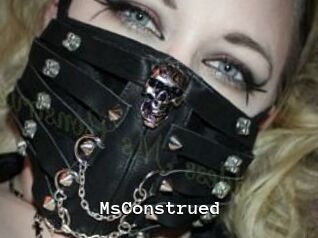 MsConstrued Webcamsex Amateur