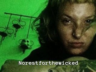 Norestforthewicked