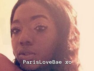 ParisLoveBae_xo