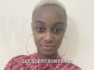 SLENDEREBONYBABE