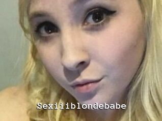 Sexiiiblondebabe