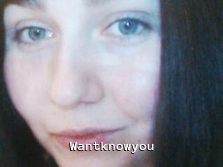 Wantknowyou