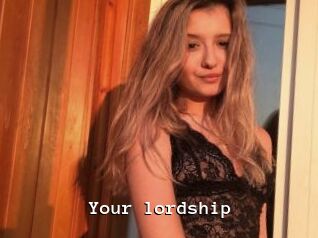 Your_lordship